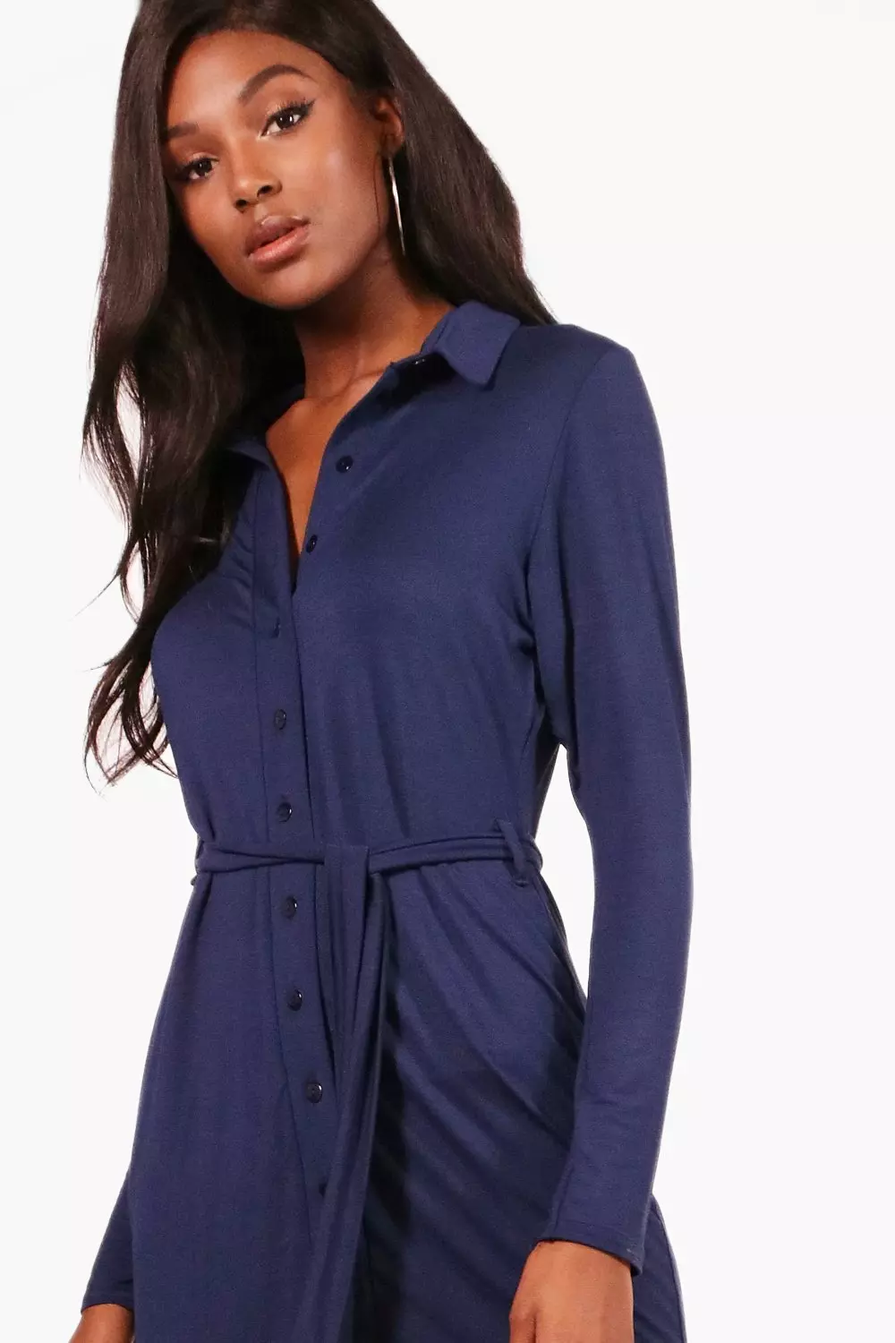 Collard shirt hot sale dress