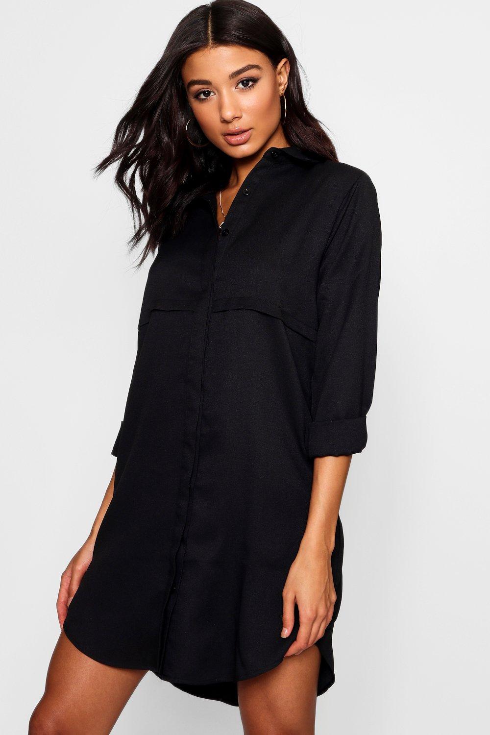 boohoo shirt dresses