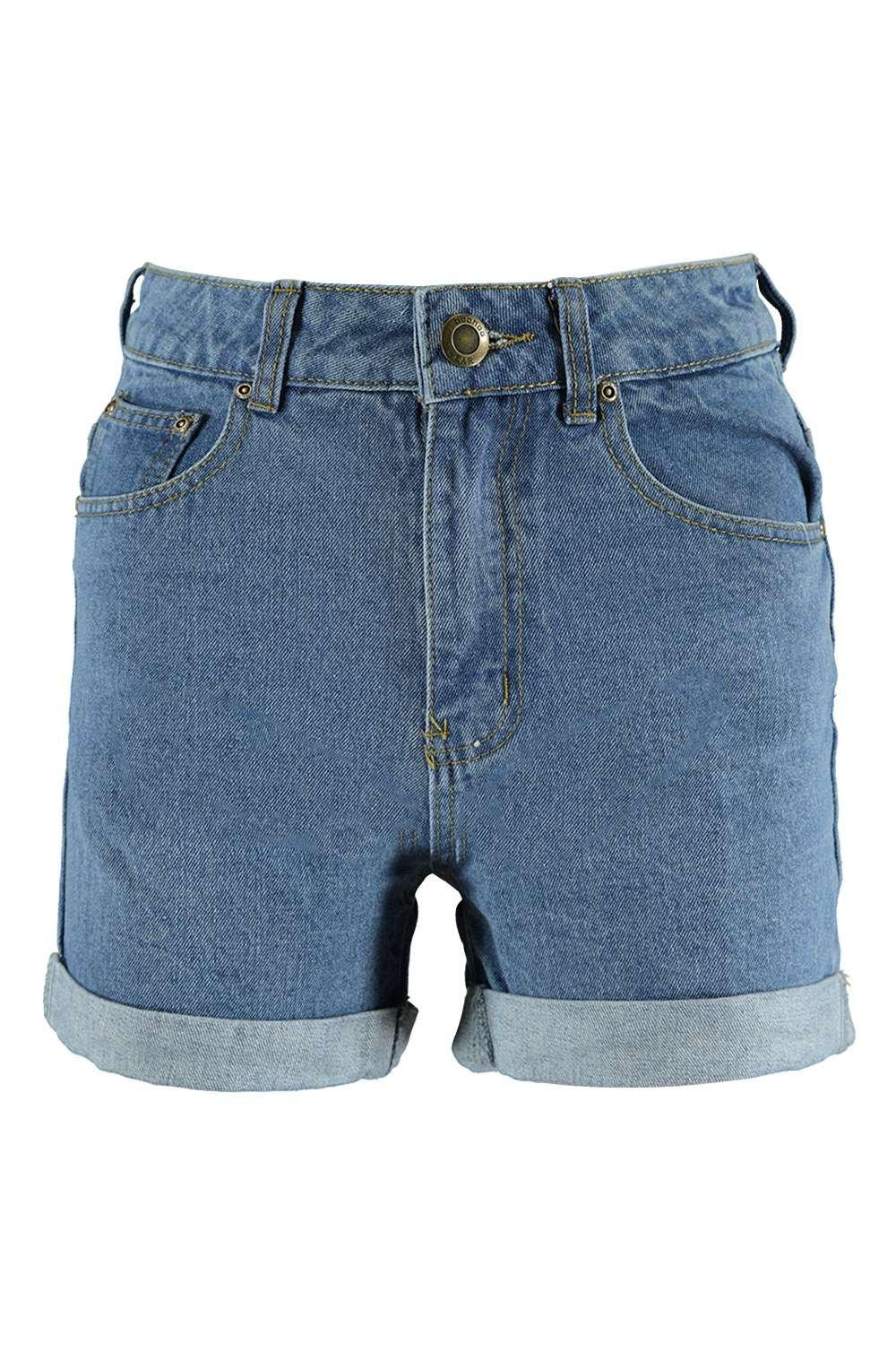 boohoo mom shorts