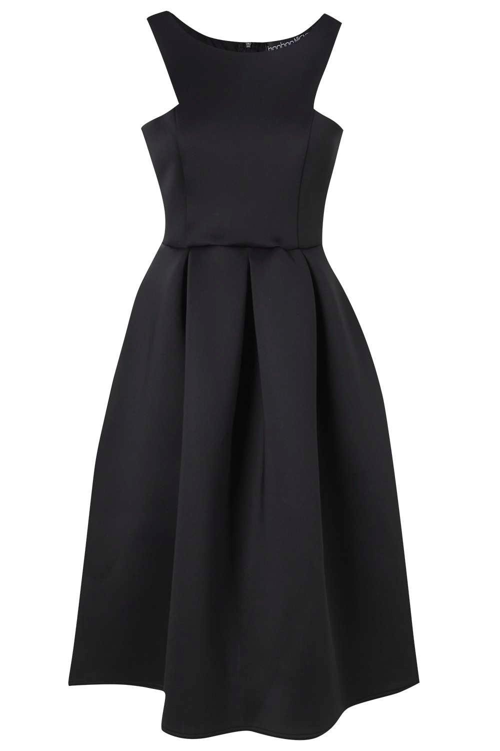 Scuba cutaway hotsell neckline midi dress