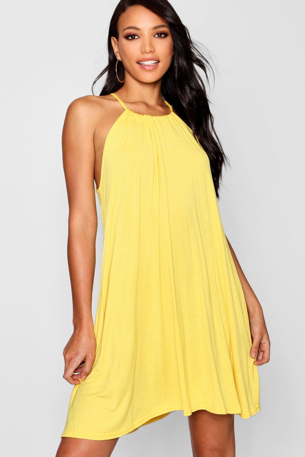 boohoo swing dress