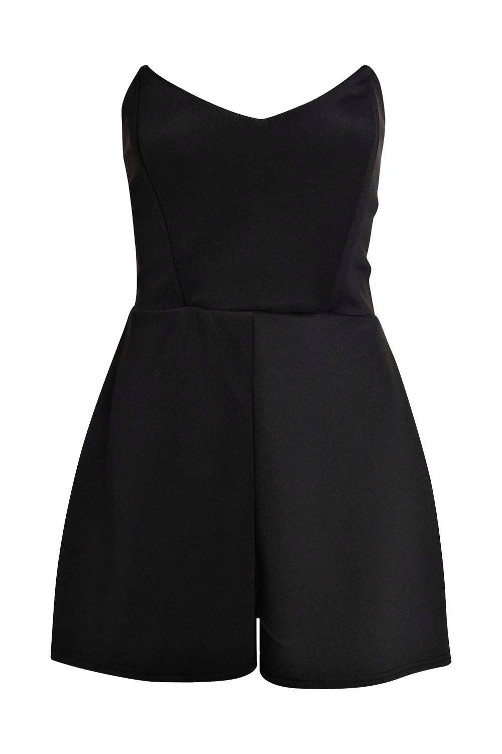 bustier playsuit