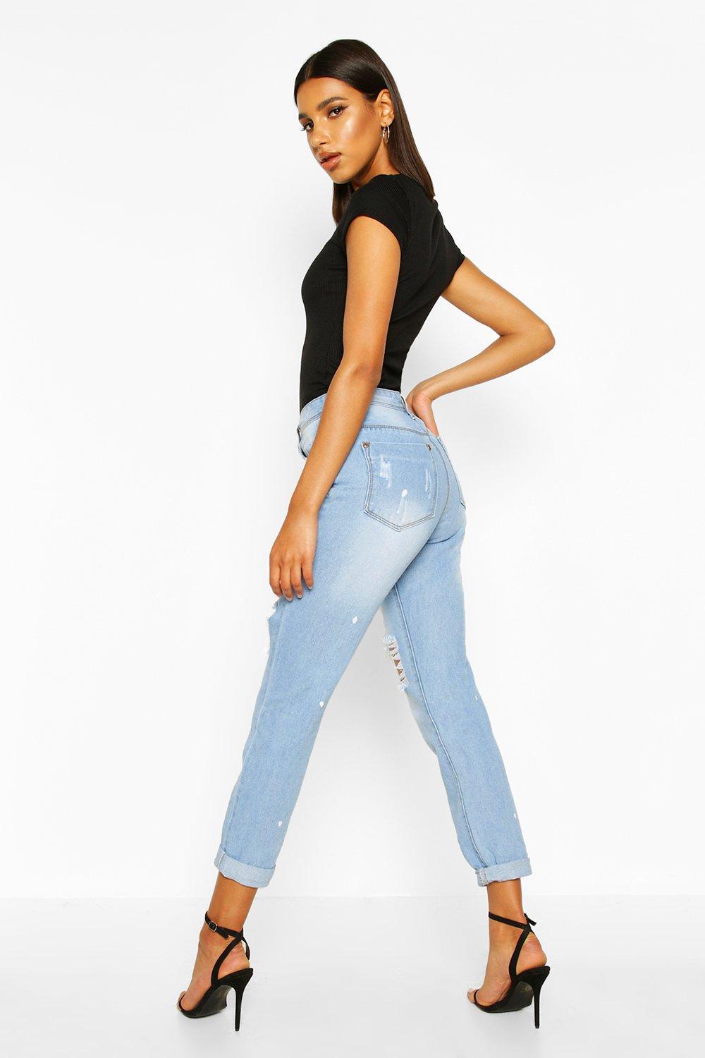 relaxed fit boyfriend jeans