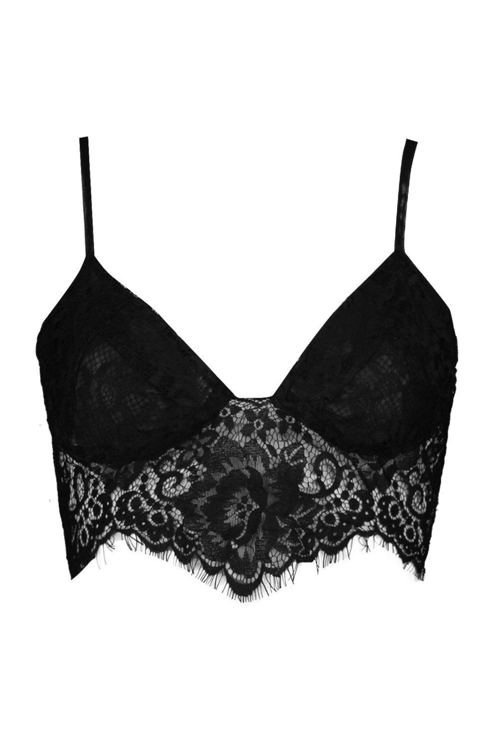 lace bralette boohoo