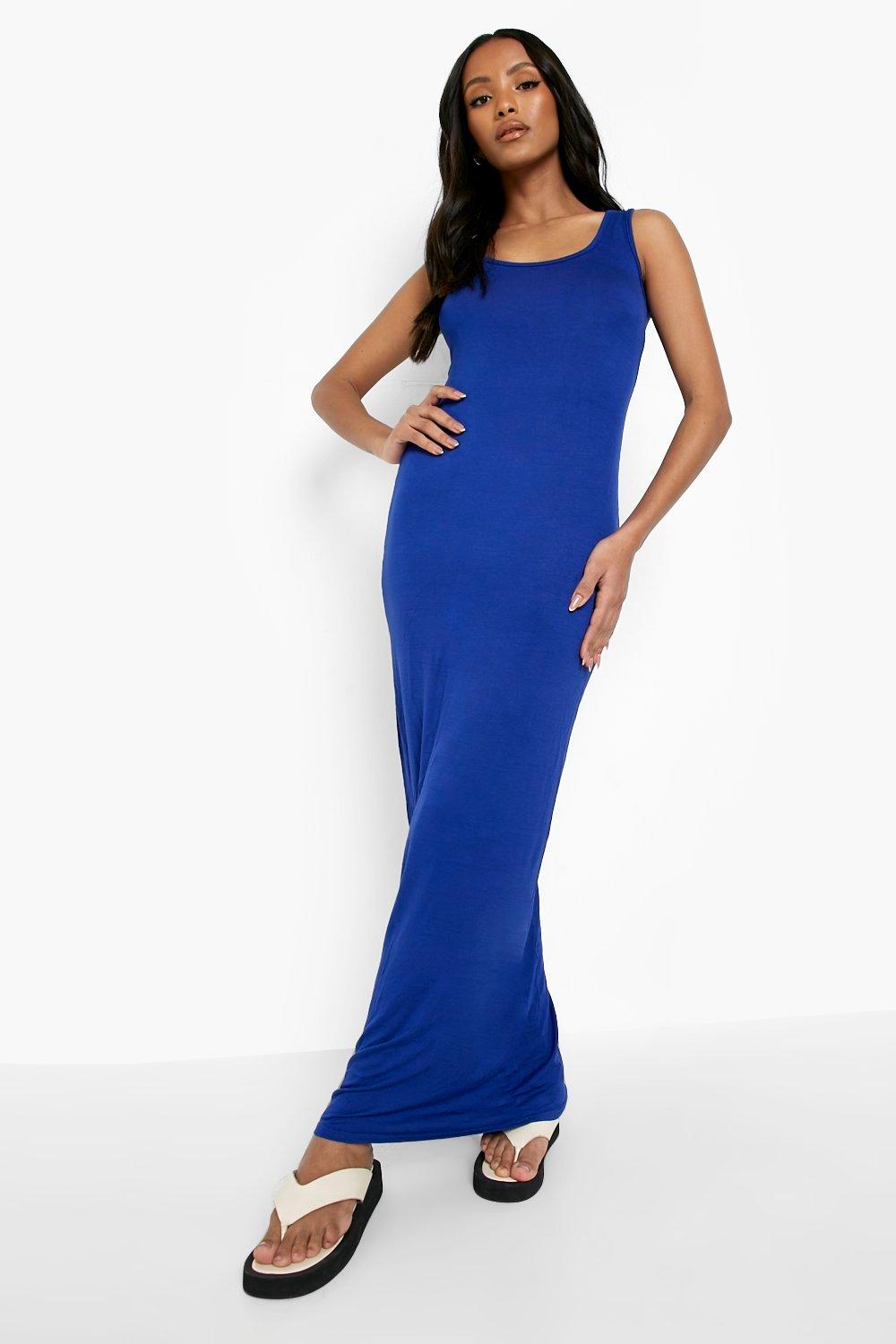 Petite cobalt blue dress best sale