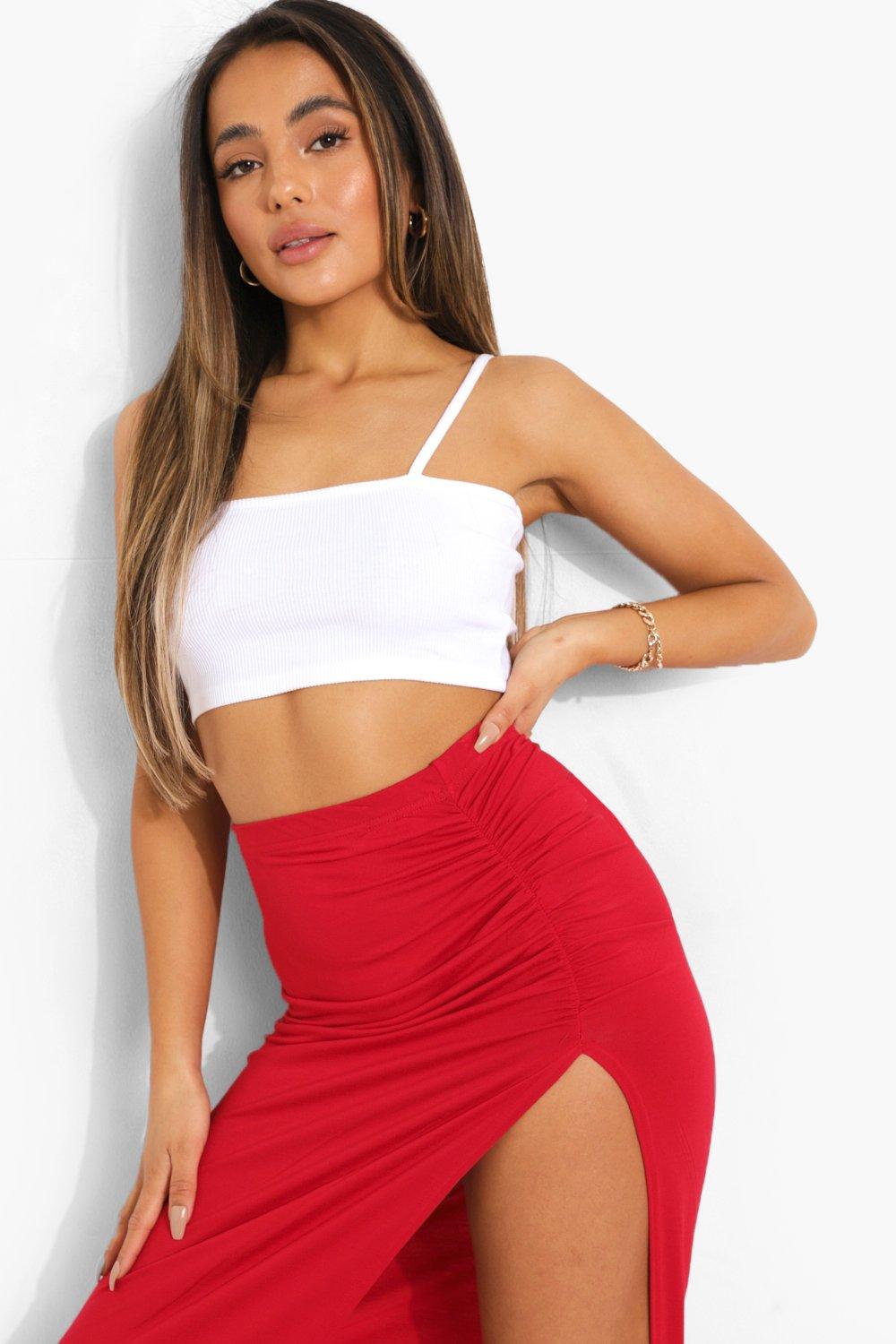 Petite michelle viscose maxi skirt hotsell