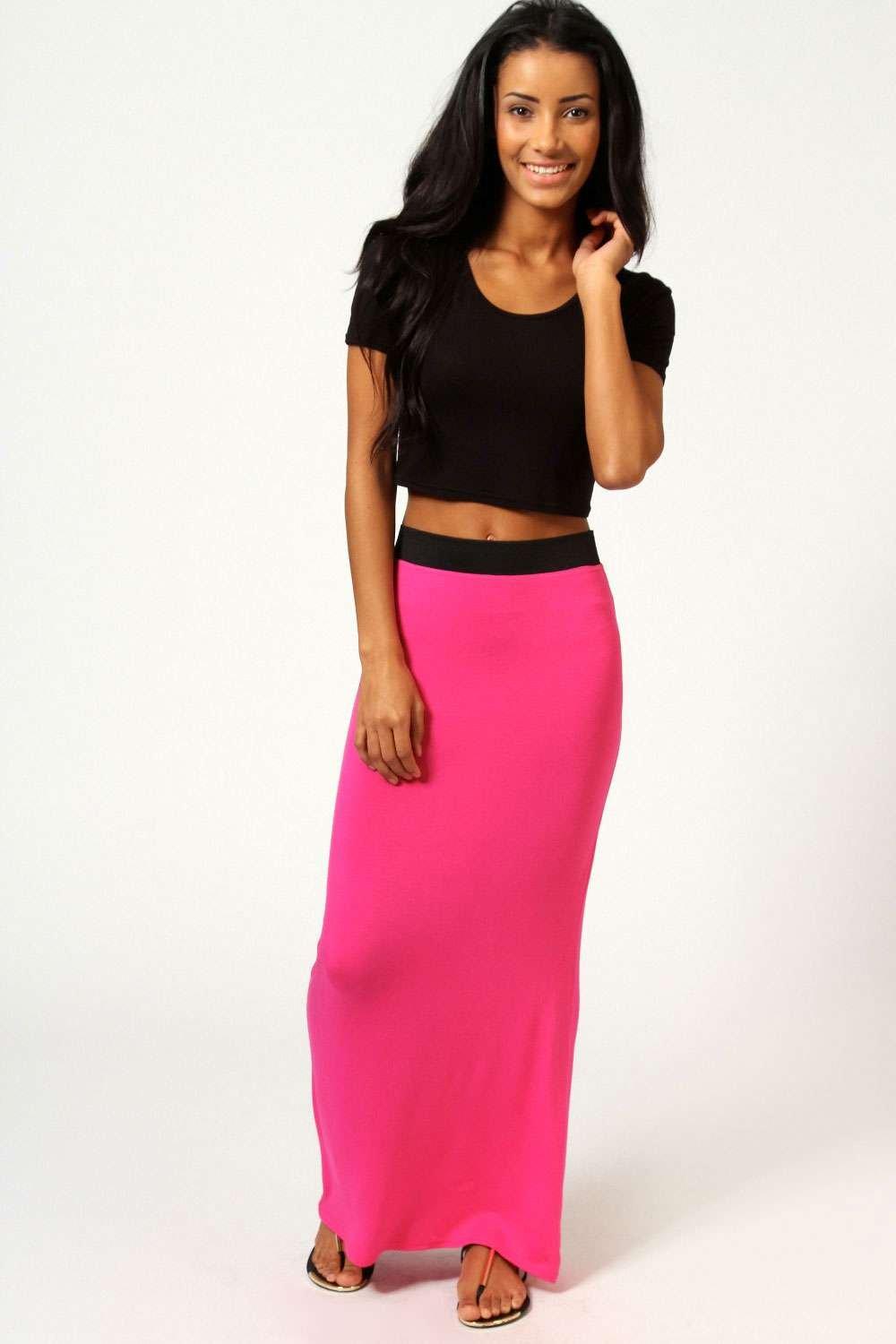 boohoo petite maxi skirt