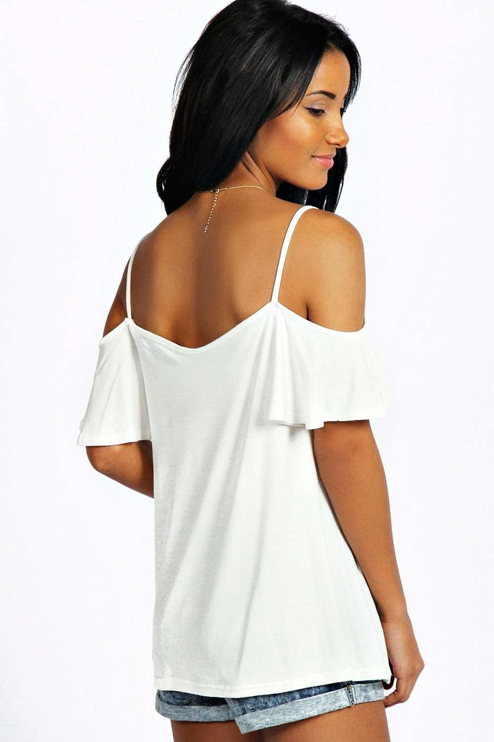 Cold shoulder sale swing tops