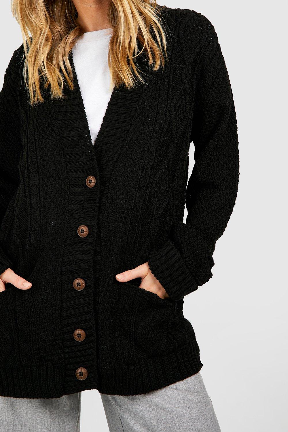 Boyfriend shop knit cardigan