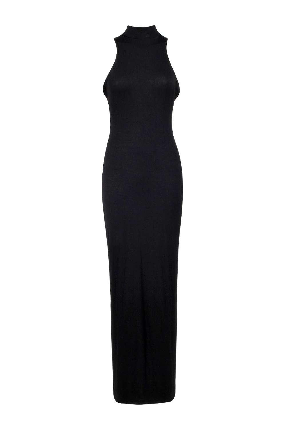 black dress back cut out