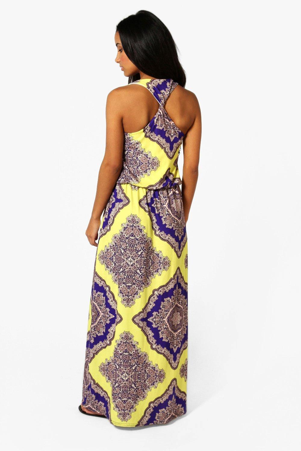 neon maxi dress uk