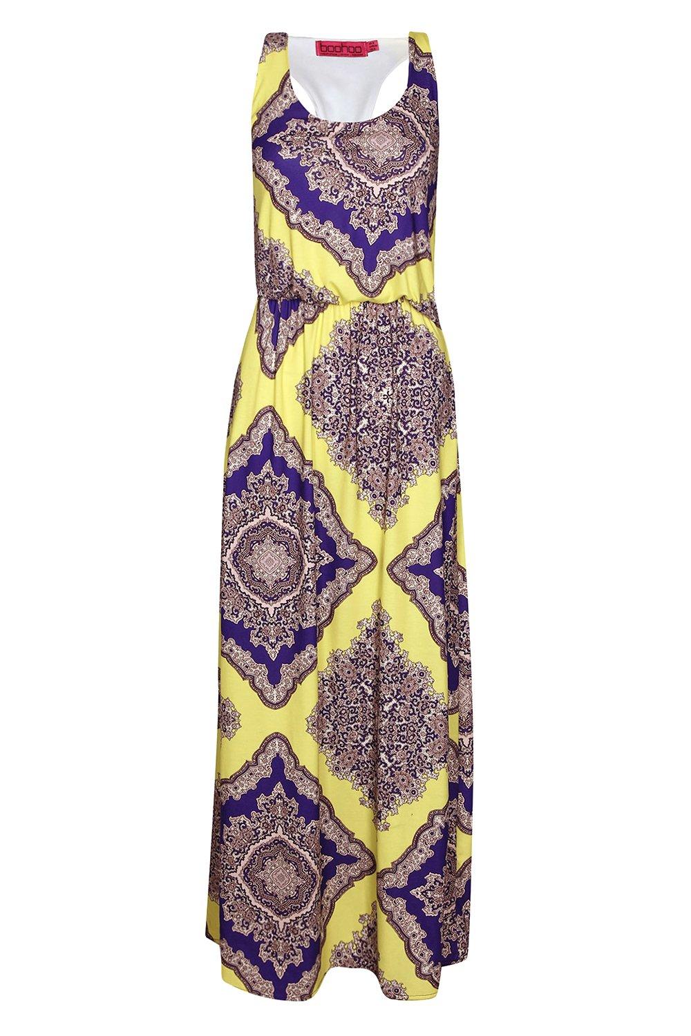boohoo paisley maxi dress