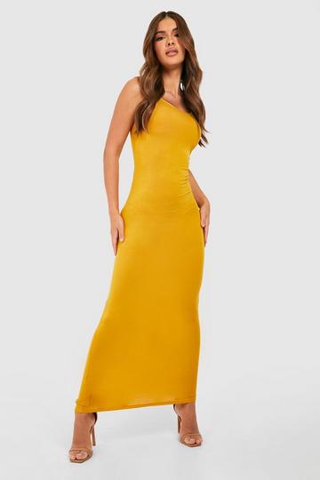 Basics Maxi Dress mustard