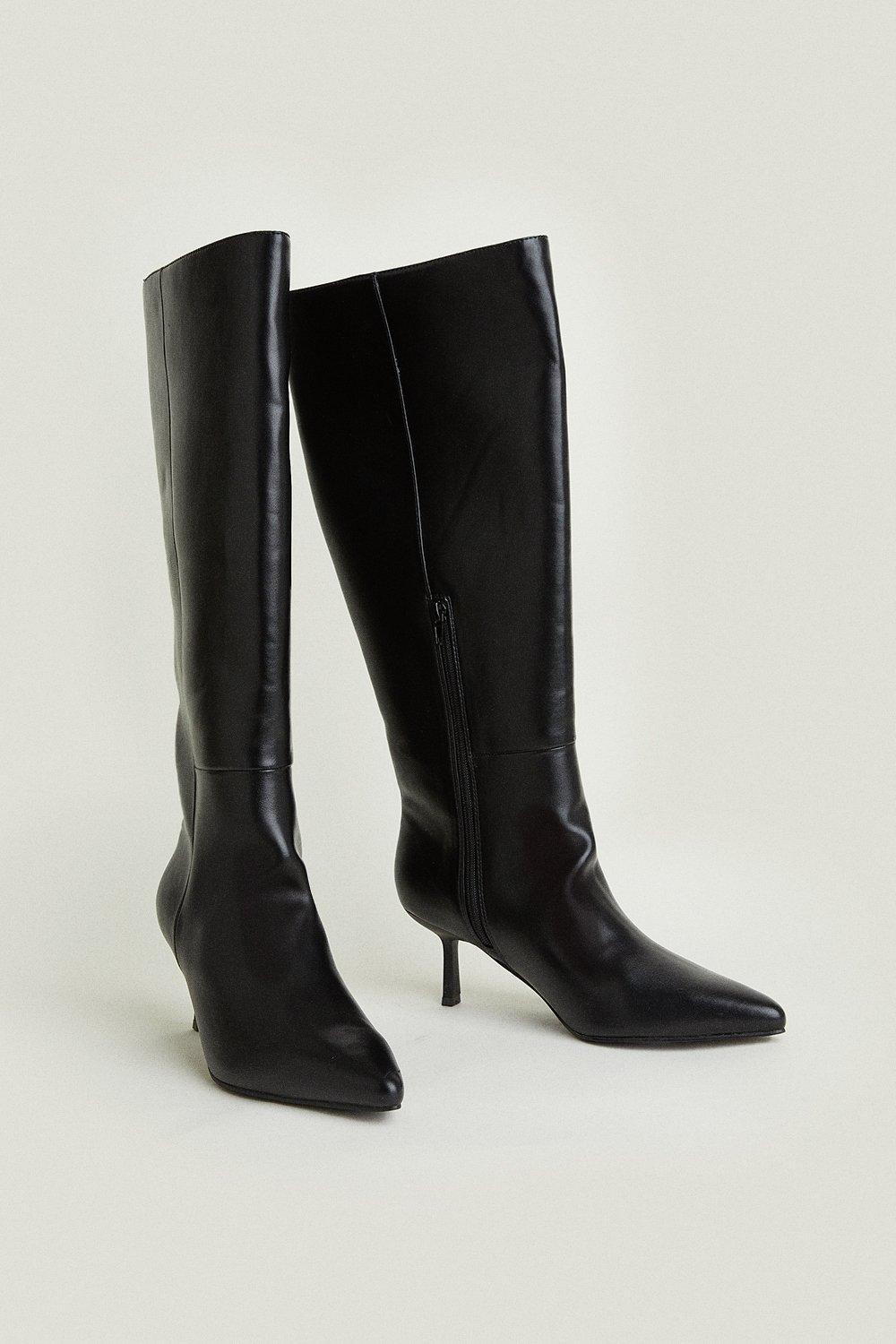 Boots | Knee High Stiletto Boot | Oasis