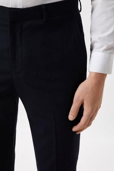 Burton navy Plus And Tall Navy Tailored Essential Trousers