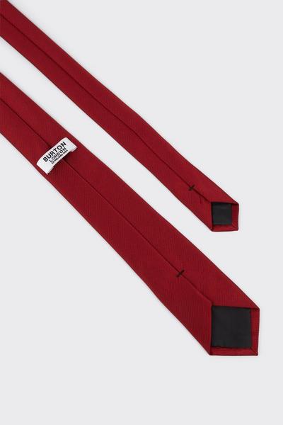Burton dark red Slim Dark Red Tie