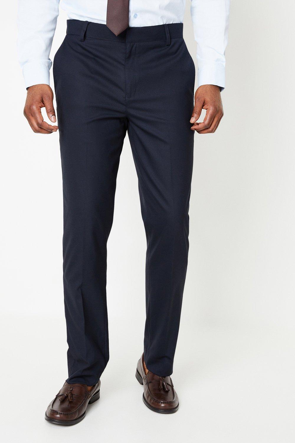 Mens Tailored Fit Smart Trouser from Burton
