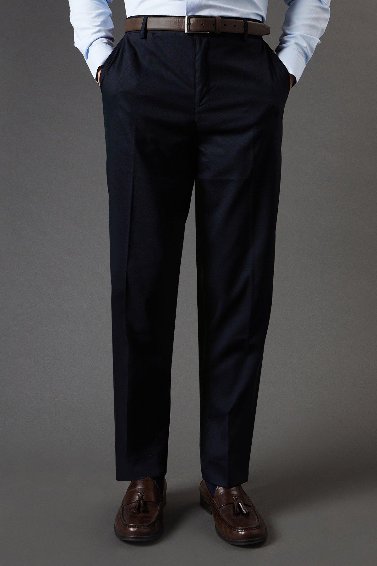 Mens Tailored Fit Smart Trouser from Burton