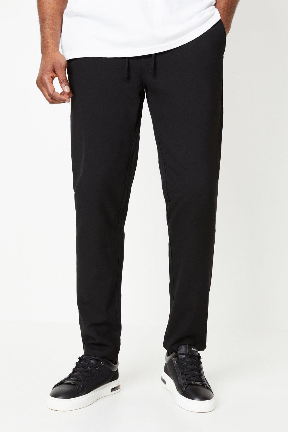 Mens Slim Fit Tapered Trousers from Burton