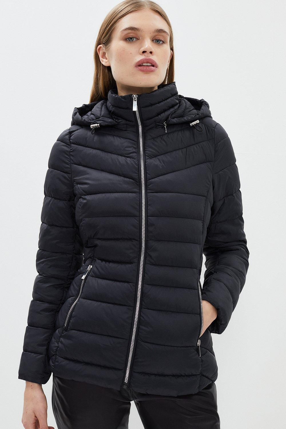 Coast Hooded Puffer Packable Jacket | Debenhams