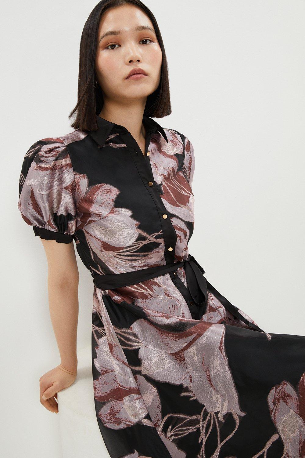 Dresses | Shirt Dress In Jacquard | Coast