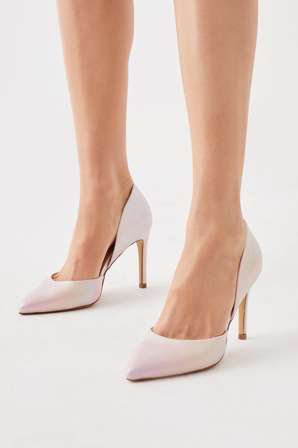 Heels | Pastel Ombre Two Part Court Shoe | Coast