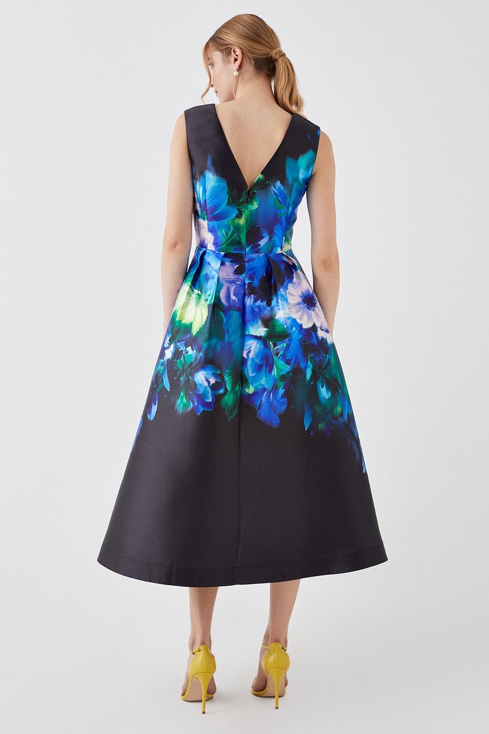Dresses | Structured Twill Midi Dress With Pockets | Coast