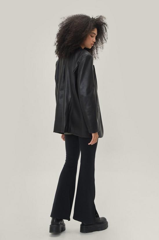 NastyGal Split Hem Fit and Flare Trousers 4