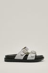 NastyGal Open Toe Foot Bed Strap Sandals thumbnail 2