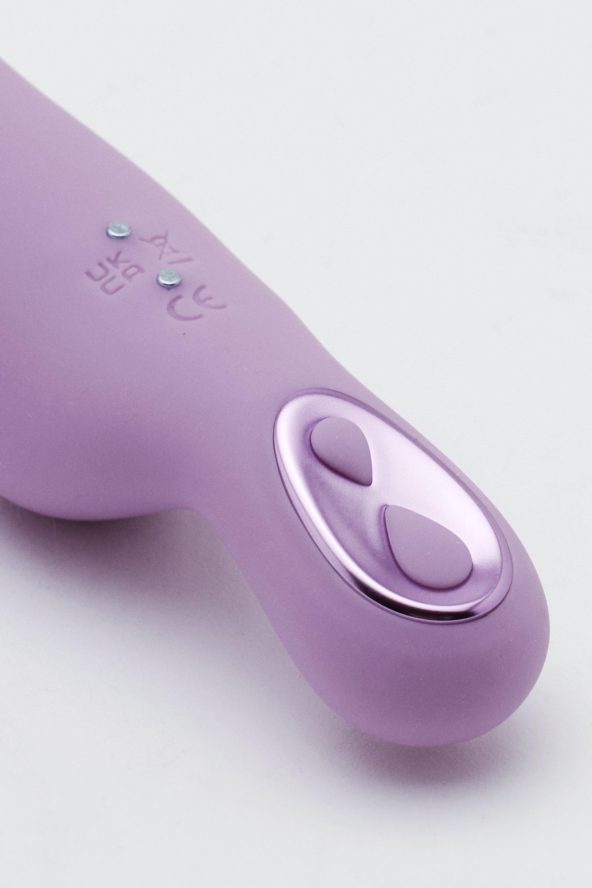 Metallic Rechargeable Seated Vibrator Sex Toy | Boohoo UK