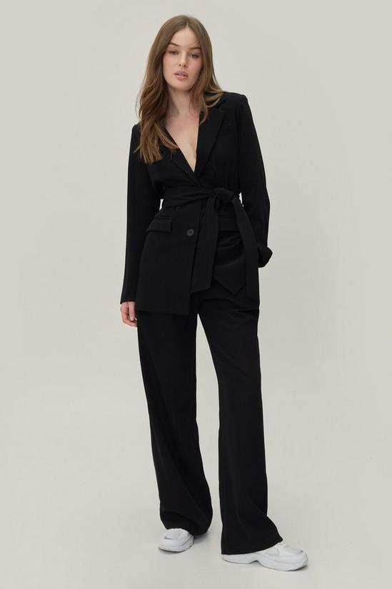 NastyGal Tapered Tailored High Waisted Trousers 1