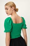 NastyGal Ruched Front Crop Top thumbnail 4
