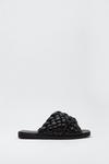 NastyGal Wide Fit Braided Cross Over Mule Sandals thumbnail 3