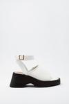 NastyGal Buckled Chunky Cleated Sole Open Toe Sandals thumbnail 3