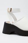 NastyGal Buckled Chunky Cleated Sole Open Toe Sandals thumbnail 4