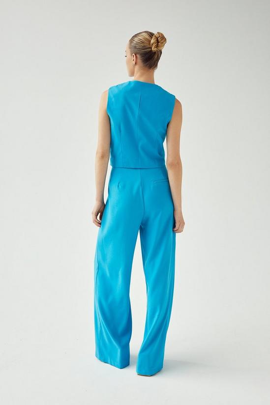 NastyGal Tailored Cropped Single Breasted Waistcoat 4