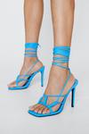 NastyGal Detailed Tie Up Strappy Heels thumbnail 2