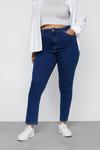NastyGal Plus Size Denim Skinny Jeans thumbnail 2