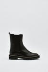 NastyGal Leather Contrast Chelsea Boots thumbnail 1