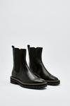 NastyGal Leather Contrast Chelsea Boots thumbnail 2