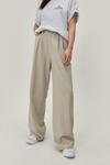 NastyGal Marled Pleated Front Wide Leg Trousers thumbnail 2