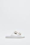 NastyGal Jelly Square Toe Buckle Sandals thumbnail 3