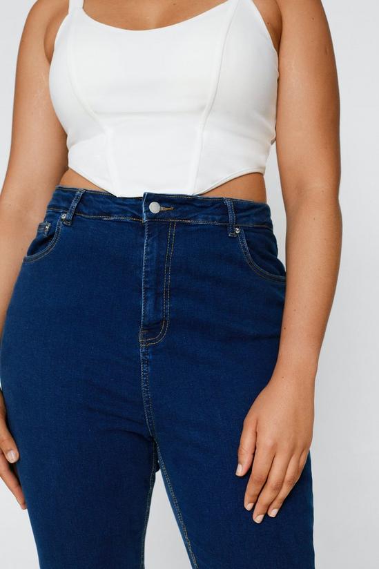 NastyGal Plus Size Denim Skinny Jeans 3