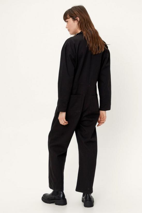 NastyGal Loose Button Down Ankle Grazer Boilersuit 3