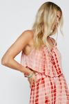 NastyGal Viscose Tie Dye Strappy Cover Up Beach Top thumbnail 1