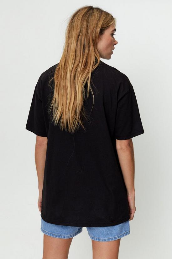 NastyGal Premium Cotton Crew Neck Oversized T-Shirt 4