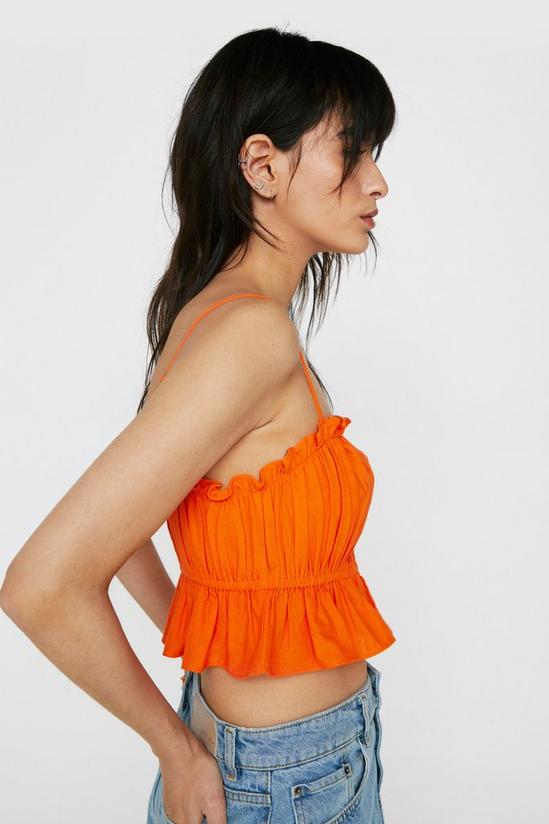 NastyGal Strappy Cropped Cami Top 2