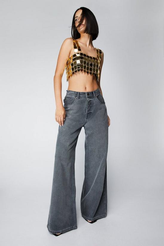 NastyGal Square Disc Chainmail Cami Top 3