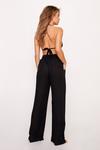 NastyGal Crinkle Wide Leg Cover Up Trousers thumbnail 3