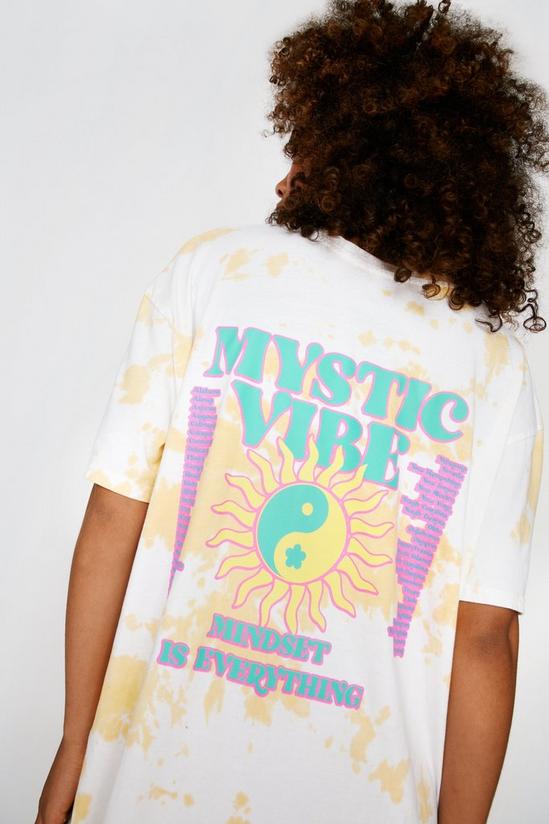 NastyGal 'Mystic Vibe' Tie Dye T-Shirt Dress 3